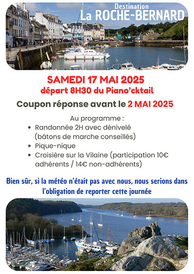Une journée à la Roche Bernard