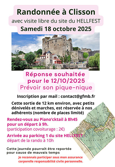 Randonnée à cClisson